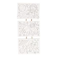 Wins Holland Canvas schilderset ruimte, set van 3 stuks - thumbnail