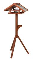 TRIXIE NATURA VOEDERHUIS MET STANDAARD EN SILO GRENENHOUT BRUIN 53X53X28/140 CM - thumbnail