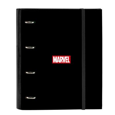 Ringmap Marvel Zwart (27 x 32 x 3.5 cm)