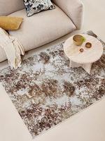 Essenza Essenza knitted Ajour plaid Antique white 130x170 - thumbnail