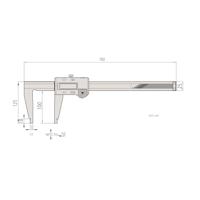 Mitutoyo digitale werkplaatsschuifmaat 0-600mm - thumbnail