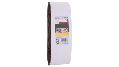 Bosch Accessories 2607017155 Schuurbandset Korrelgrootte (num) 60, 80, 100 (l x b) 533 mm x 75 mm 1 set(s) Bosch Accessories 2607017155 Schuurbandset Korrelgrootte (num) 60, 80, 100 (l x b) 533 mm x 75 mm 1 set(s)