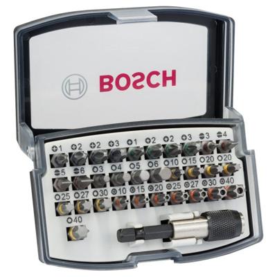 Bosch Accessoires 31-delige schroefbitset in cassette - 2607017319