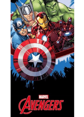 Strandlaken Avengers, 70x140cm