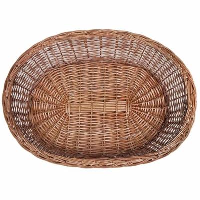 Hondenmand/huisdierenbed 90 cm natuurlijk wilgen