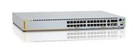 AT-x310-26FP-50 | 24-port 10/100BASE-T PoE+, 2 combo ports (100/1000X SFP or 10/100/1000T), 2 stacking ports, single fixed PSU - thumbnail