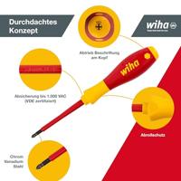 Wiha 833 Schroevendraaierset VDE 6-delig Plat, Kruiskop Phillips - thumbnail
