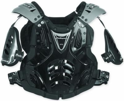 Polisport Body Protector Junior XP-2 zwart/zilver/zwart