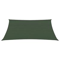 VidaXL Zonnezeil 160 g/m² 2,5x3 m hdpe donkergroen - thumbnail