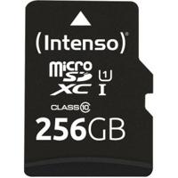 Intenso 256GB microSDXC Performance microSD-kaart 256 GB Class 10 UHS-I Waterdicht - thumbnail