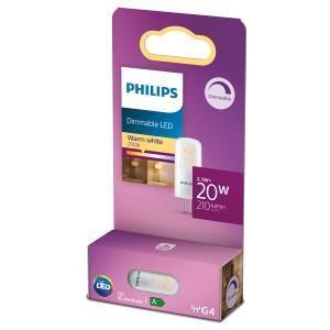 Philips LED Capsule G4 2,1W Dimbaar Philips LED Capsule G4 2,1W Dimbaar