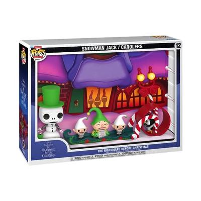 Nightmare Before Christmas Funko Pop! Moment Deluxe Vinyl: Snowman Jack / Carolers