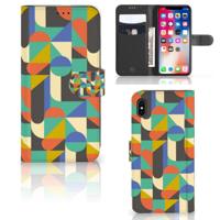 Apple iPhone Xs Max | Telefoon Hoesje | Funky Retro - thumbnail