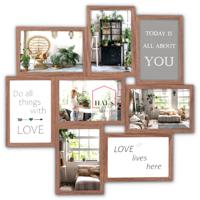 Zep multi fotolijst mp150 stockholm dark brown 8x10x15 cm - thumbnail