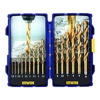 Irwin metaalborenset HSS titanium 15-delig - thumbnail