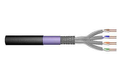 Digitus DK-1741-VH-5-OD Netwerkkabel CAT 7 S/FTP Zwart (RAL 9005) 500 m