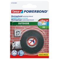 tesa OUTDOOR 55750-00001-03 Montagetape tesa Powerbond Zwart (l x b) 1.5 m x 19 mm 1 stuk(s) - thumbnail