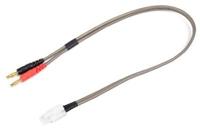 Charge Lead Pro "Banana 4mm" - Tamiya - 40 cm - Flat silicone wire 14AWG - thumbnail