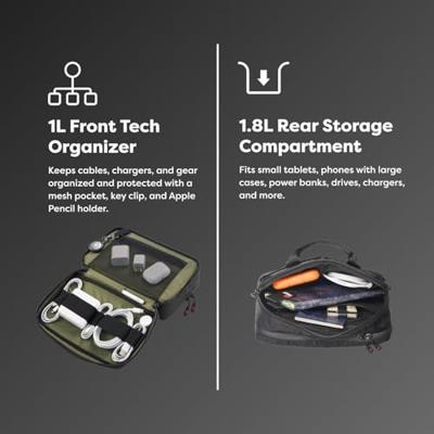 Phoozy TechCapsule accessoires bag - Black
