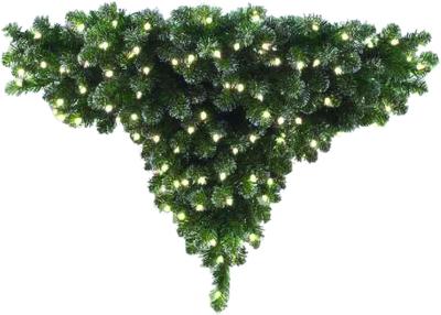 Plafonddeco Plafondboom hangende kunstkerstboom upside down Oregon 120 cm grn/zil 200LED Peha - Peha Plafonddeco Plafondboom hangende kunstkerstboom upside down Oregon 120 cm grn/zil 200LED Peha - Peha