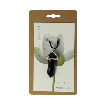 Steengoed Energiekristal amethist 1 Stuks