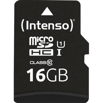 Intenso 16GB microSDHC Performance microSD-kaart 16 GB Class 10 UHS-I Waterdicht Intenso 16GB microSDHC Performance microSD-kaart 16 GB Class 10 UHS-I Waterdicht