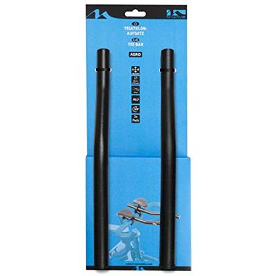 M-Wave opzetstuur triatlon aero 25,4 / 350 / 31,8 mm zwart