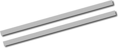 Universele zelfklevende striping AutoStripe Cool270 - Zilver - 2+2mm x 975cm SYC2729