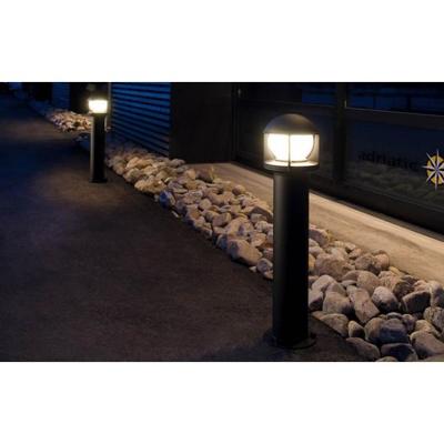 SG LED verlichting Opus zwart E27 fitting 97cm hoog 22cm diameter gemaakt van aluminium 614733