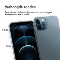 Accezz Clear Backcover iPhone 12 Pro Max Telefoonhoesje Transparant - thumbnail