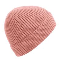 Beechfield CB380 Engineered Knit Ribbed Beanie - Black - One Size - thumbnail