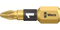 Wera Bit | 1/4 inch PZD 1 lengte 25 mm | BiTorsion, diamantgecoat - 05056700001 - thumbnail