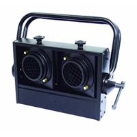 Eurolite Audience Blinder 2 x PAR-36 schwarz Halogeen blinder - thumbnail