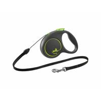 FLEXI ROLLIJN BLACK DESIGN CORD GROEN S 5 MTR TOT 12 KG - thumbnail