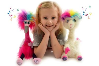 Gear2play knuffel Sassimal Ali Alpaca 36 cm pluche wit