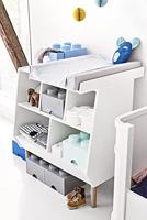 Room Copenhagen LEGO Storage Brick Drawer 4 Grijs opbergdoos - thumbnail