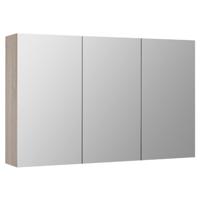 Spiegelkast Differnz Reno 120 cm Eiken Differnz - thumbnail