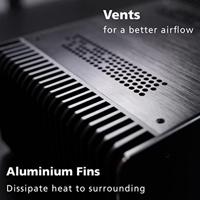 Akasa Maxwell Pro Plus Small Form Factor (SFF) Zwart - thumbnail