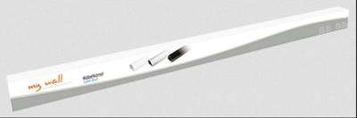 My Wall HZ4-1,1WL Kabelgoot Kabelhouder (l x b x h) 110 x 5 x 1.8 cm Wit 1 stuk(s)