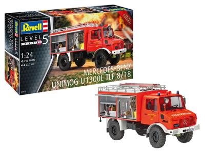 Revell 1/24 Mercedes-Benz Unimog U1300L TLF 8/18