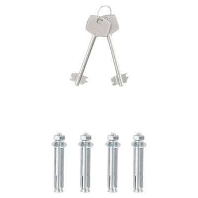 VidaXL Kluisdoos met slot donkergrijs 35 x 25 x 25 cm staal VidaXL Kluisdoos met slot donkergrijs 35 x 25 x 25 cm staal