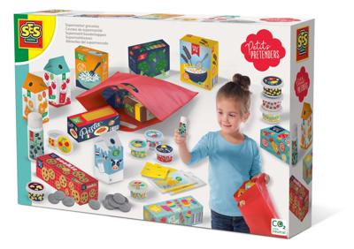 SES petits pretenders supermarkt boodschappen