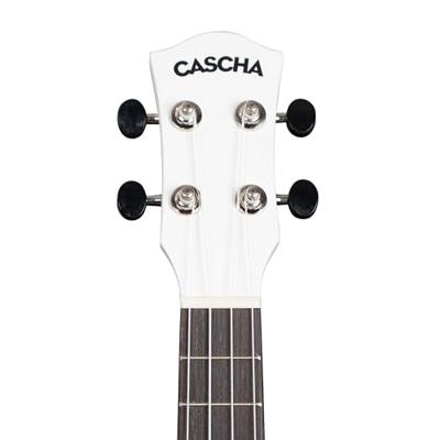 Cascha CUC106S concert ukelele set wit