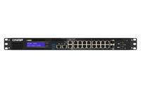 QNAP QGD-1602-C3758-16G-US Smart Edge-switch die QTS uitvoert en virtuele machines (VM's) ondersteunt, waardoor veelzijdige toepassingen aan al uw netwerkbehoeften kunnen voldoen. (Diskless) - thumbnail