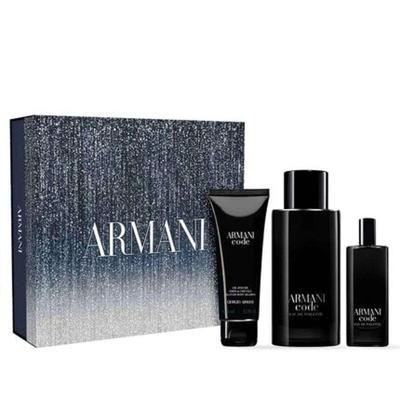 Parfumset voor Heren Armani Code Men 3 Onderdelen