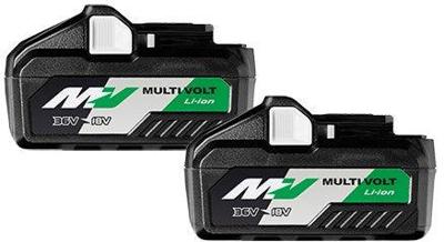 Hikoki BSL36B18 Twin pack accu's multivolt B | 2x MV-B 36V 4,0Ah/18V 8,0Ah - 375575 Hikoki BSL36B18 Twin pack accu's multivolt B | 2x MV-B 36V 4,0Ah/18V 8,0Ah - 375575
