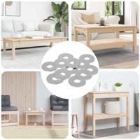 VidaXL Washers 33962 pcs zilver ijzer - thumbnail