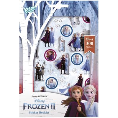 Totum disney frozen 2 - stickervellen, 4st.