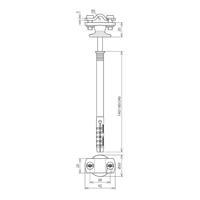 DEHN LH ZS 7.10 AB D10X180 STTZN ZG Kabelhouder 1 stuk(s) - thumbnail