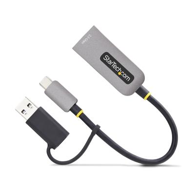 USB-kabel Startech U2GA-USB-C-ETHERNET Grijs